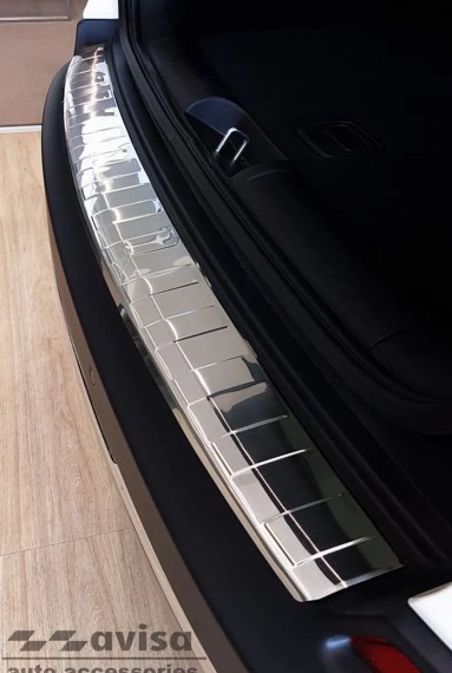 Lastskydd Rostfri Borstad Metall Jeep Cherokee V Facelift 2018->