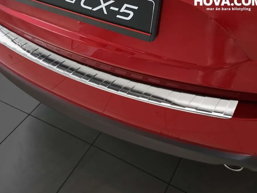 Lastskydd Rostfri Borstad Metall Mazda CX-5 II 2017-2025