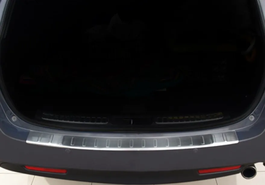Lastskydd Rostfri Borstad Metall Mazda 6 Kombi 5.2008-1.2013