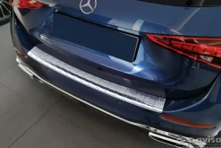 Lastskydd Rostfri Borstad Metall Mercedes C-Klass S206 Kombi AMG Paket 2021->