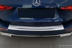 Lastskydd Rostfri Borstad Metall Mercedes C-Klass S206 Kombi AMG Paket 2021->