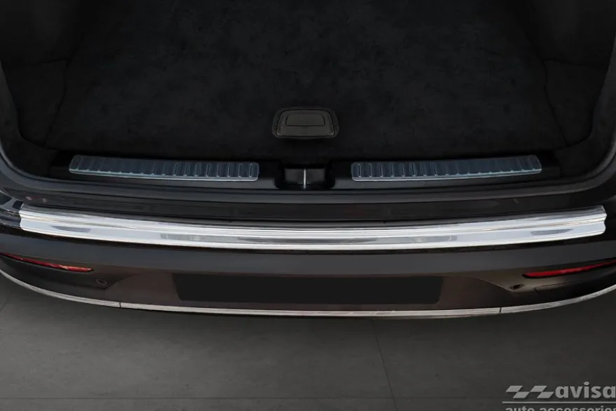 Lastskydd Rostfri Borstad Metall Mercedes EQC N293 2019->
