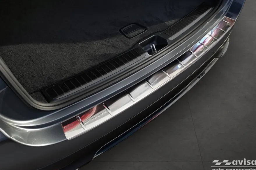 Lastskydd Rostfri Borstad metall Mercedes GLE II W167 Facelift 2023->