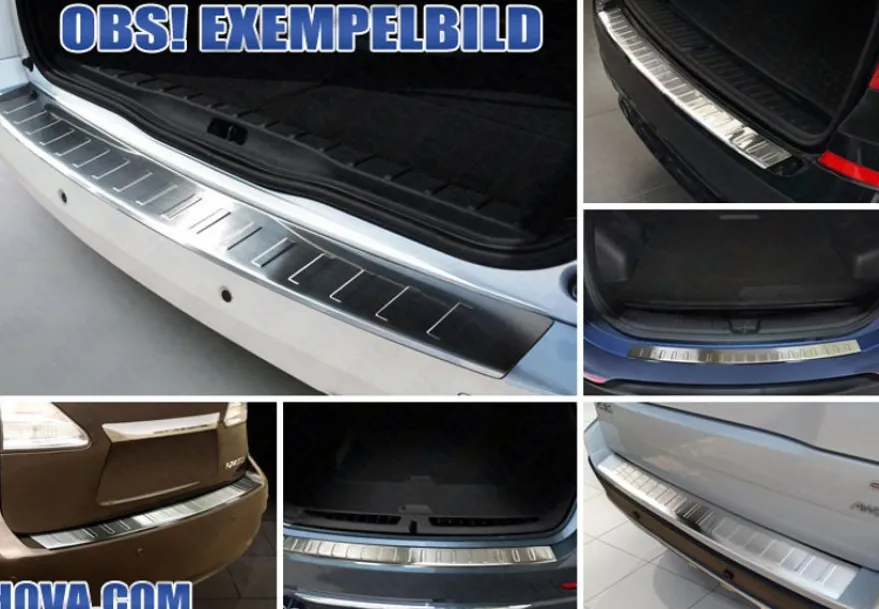 Lastskydd Rostfri Borstad Metall Opel Astra J Sports Tourer