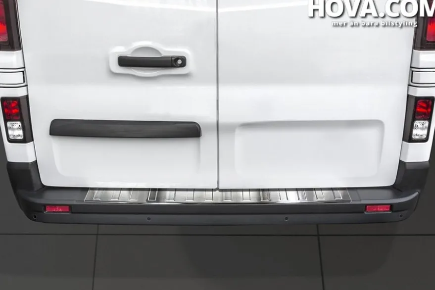 Lastskydd Rostfri Borstad Metall Opel Vivaro X82, K0 från 2014-2021