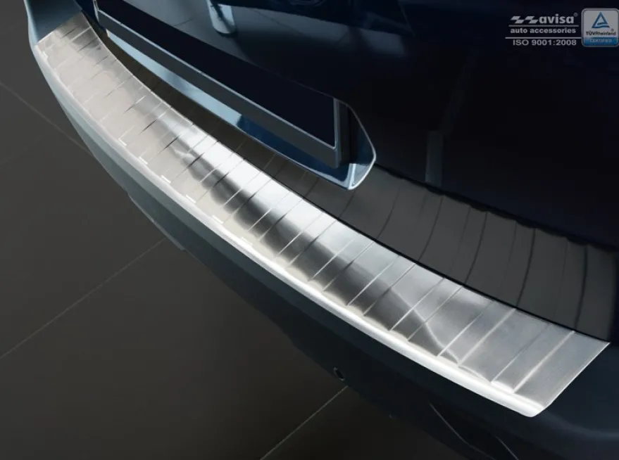 Lastskydd Rostfri Borstad Metall Peugeot 5008 II 2017-2024