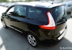 Lastskydd Rostfri Borstad Metall Renault Grand Scenic III