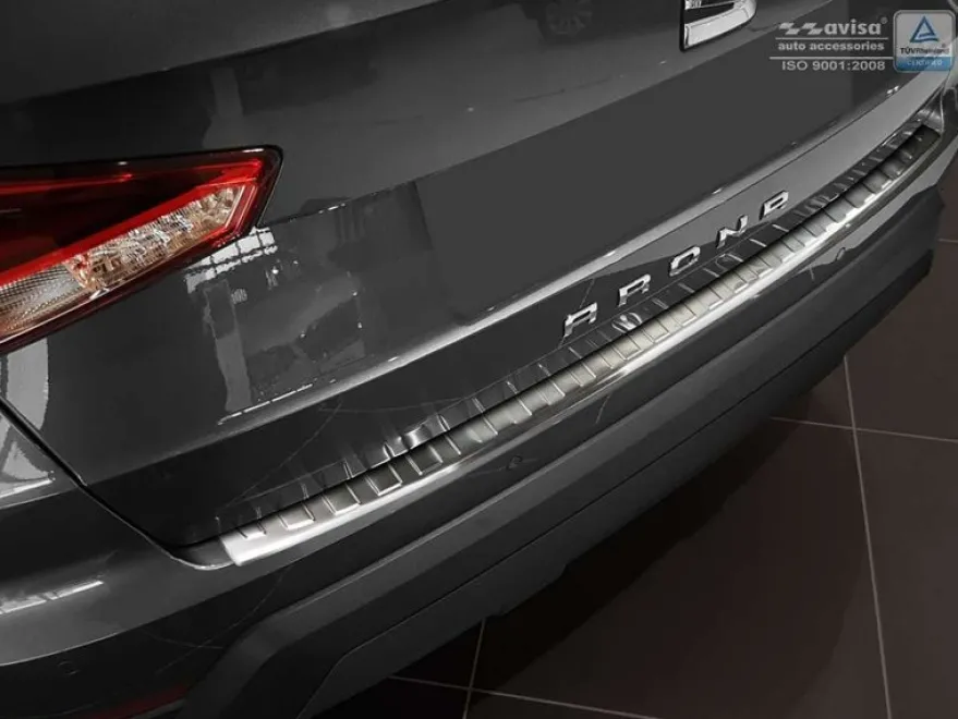 Lastskydd Rostfri Borstad Metall SEAT Arona 2017->