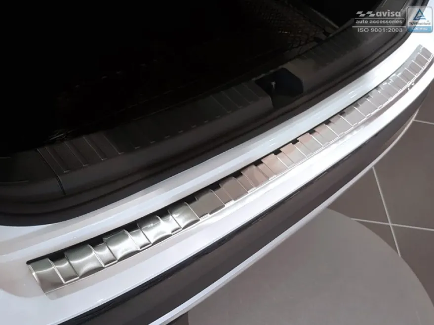 Lastskydd Rostfri Borstad Metall Seat Ateca 2016->