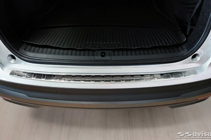 Lastskydd Rostfri Borstad Metall Skoda Enyaq IV 2020->