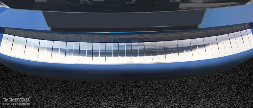 Lastskydd Rostfri Borstad Metall Skoda Kamiq 2019-2024