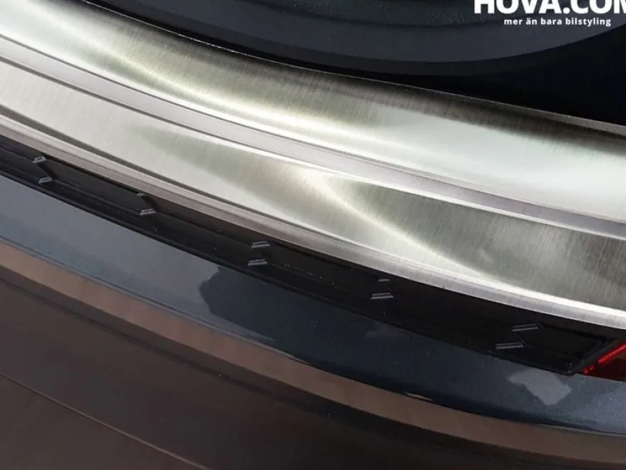 Lastskydd Rostfri Borstad Metall Skoda Kodiaq 2016-2024