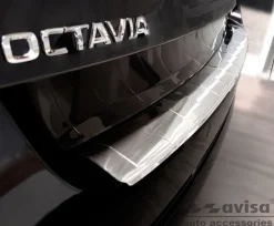 Lastskydd Rostfri Borstad Metall Skoda Octavia IV Kombi 2019->