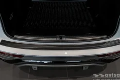 Lastskydd Rostfri Borstad Metall Svart Audi Q5 Sportsback 2020-><noscript><img width=