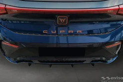 Lastskydd Rostfri Borstad Metall Svart Cupra Born 2021->