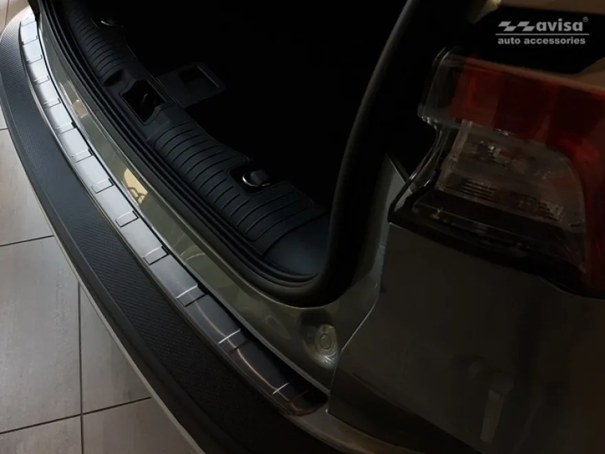 Lastskydd Rostfri Borstad Metall Svart Ford Kuga III