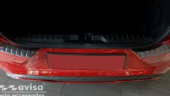 Lastskydd Rostfri Borstad Metall Svart Ford Puma 2019->