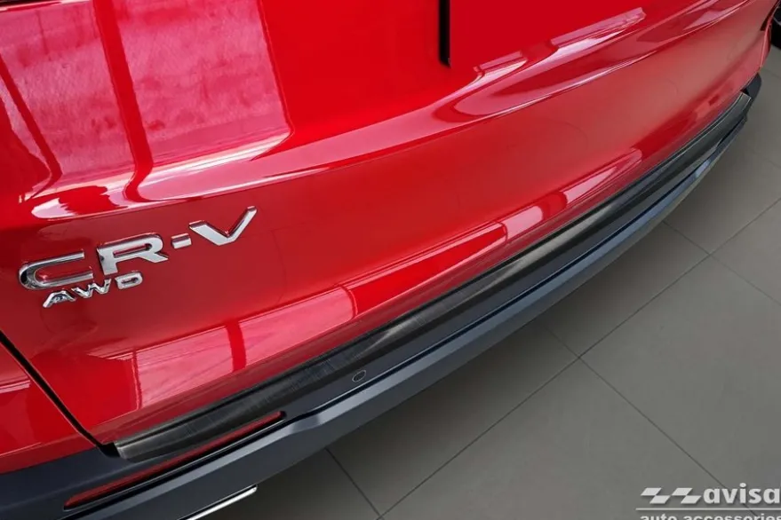 Lastskydd Rostfri Borstad Metall Svart Honda CR-V VI 2023->
