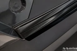 Lastskydd Rostfri Borstad Metall Svart Hyundai Kona II 2023->