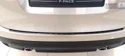 Lastskydd Rostfri Borstad Metall Svart Jaguar F-Pace 5-Dörrars 2016-><noscript><img width=