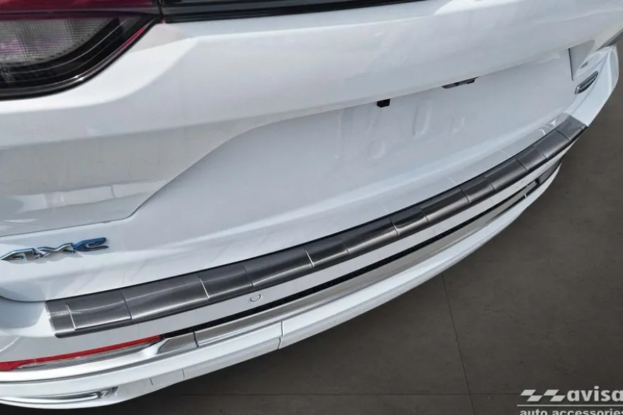 Lastskydd Rostfri Borstad Metall Svart Jeep Grand Cherokee V 2022->