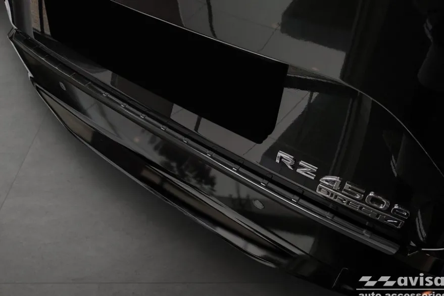 Lastskydd Rostfri Borstad Metall Svart Lexus RZ 2023->