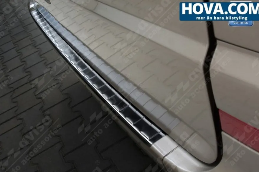 Lastskydd Rostfri Borstad Metall Svart Mercedes-Benz Viano/Vito MK2 6.2003-2014