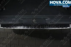 Lastskydd Rostfri Borstad Metall Svart Mercedes-Benz Viano/Vito MK2 6.2003-2014