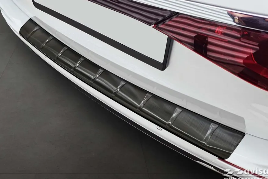 Lastskydd Rostfri Borstad Metall Svart Mercedes E-Klass S214 Kombi 2023->