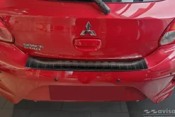 Lastskydd Rostfri Borstad Metall Svart Mitsubishi Space Star 2020-><noscript><img width=