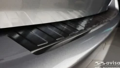 Lastskydd Rostfri Borstad Metall Svart Peugeot 308 II Kombi