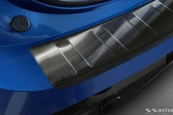 Lastskydd Rostfri Borstad Metall Svart Renault Rafale 2024->