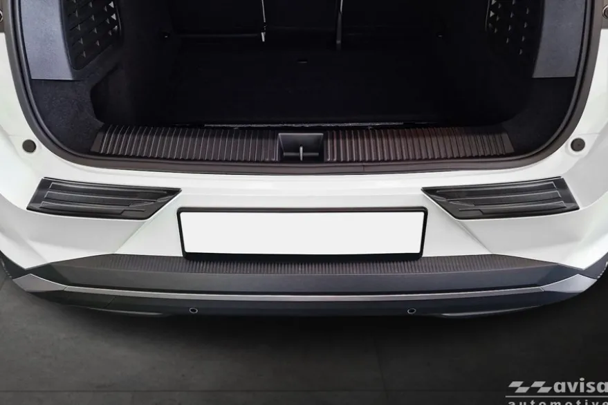 Lastskydd Rostfri Borstad Metall Svart Renault Scenic E-Tech Electric 2024->