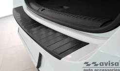 Lastskydd Rostfri Borstad Metall Svart Seat Leon IV ST 2020->