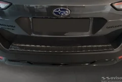 Lastskydd Rostfri Borstad Metall Svart Subaru Outback IV 2021->