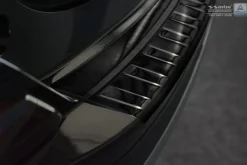 Lastskydd Rostfri Borstad Metall Svart Toyota RAV4 IV 02.2016-12.2019