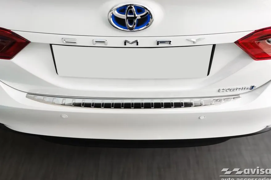 Lastskydd Rostfri Borstad Metall Toyota Camry IX 2017->