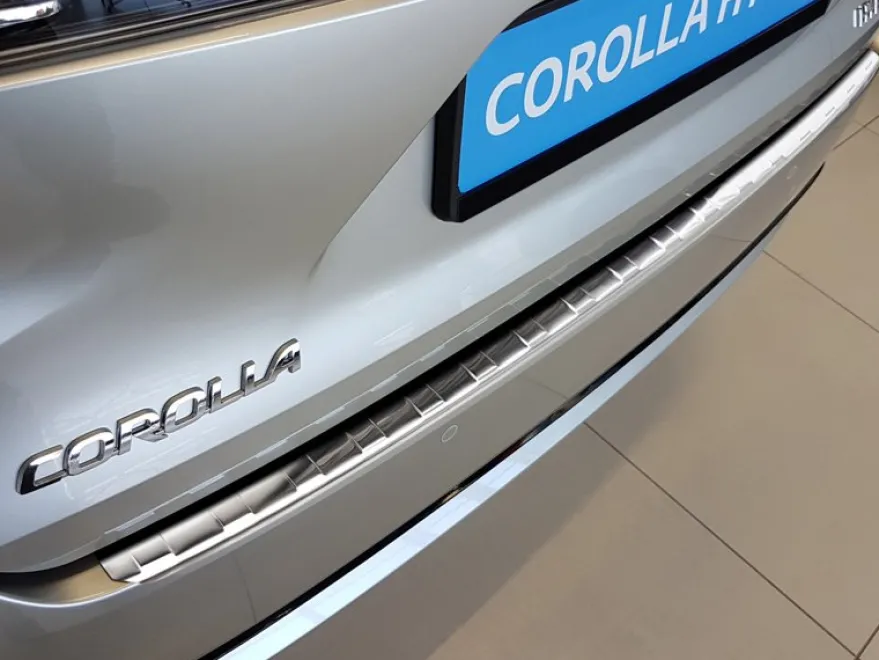Lastskydd Rostfri Borstad Metall Toyota Corolla XII Combi 2018->