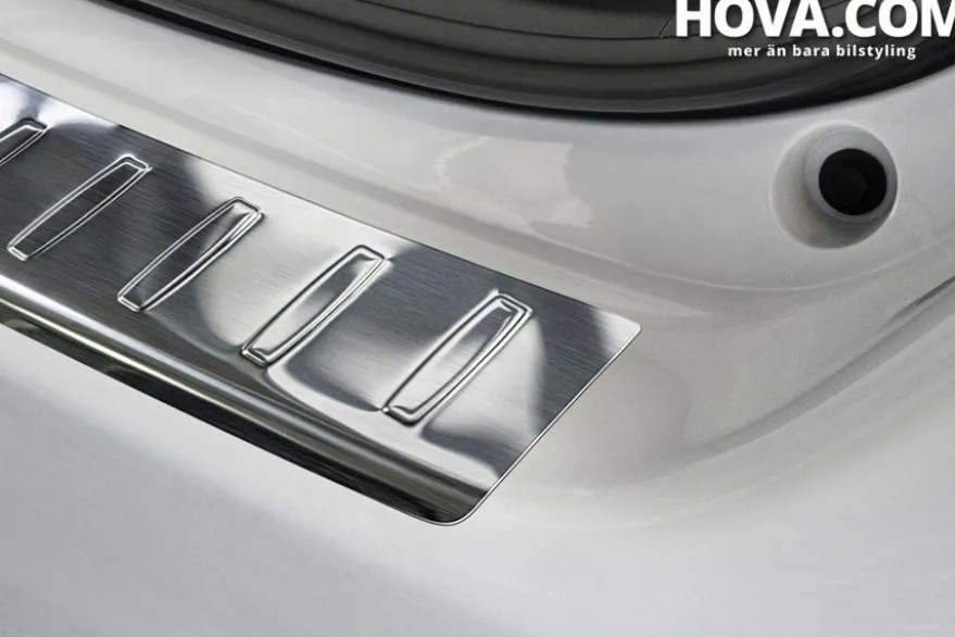 Lastskydd Rostfri Borstad Metall Toyota Yaris III Hatchback 2014-2018