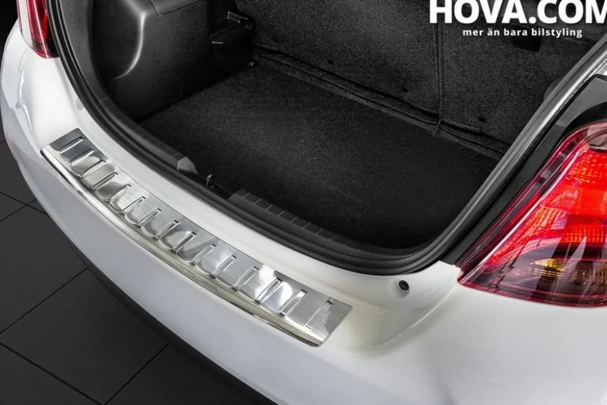 Lastskydd Rostfri Borstad Metall Toyota Yaris III Hatchback 2014-2018