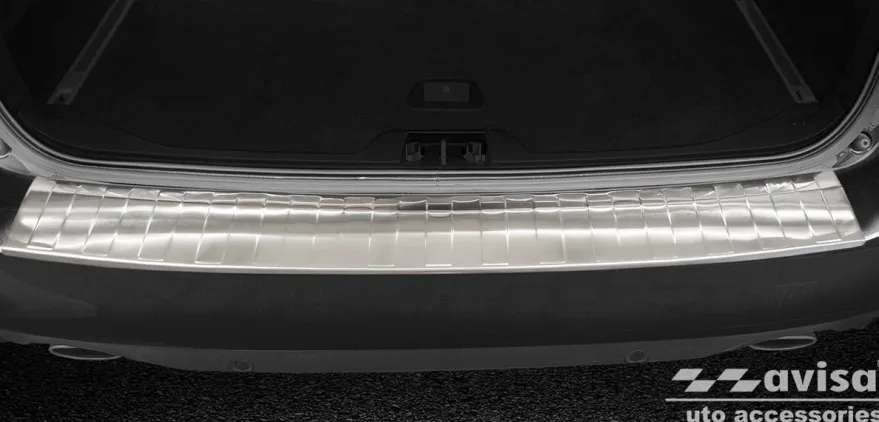 Lastskydd Rostfri Borstad Metall Volvo V70 2014->