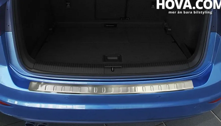Lastskydd Rostfri Borstad Metall VW Golf Plus MK6 2009-