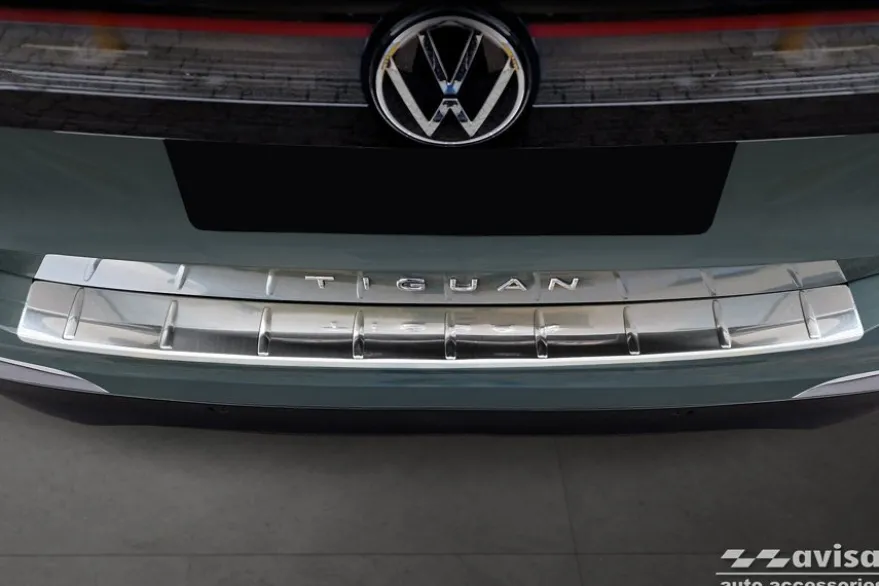 Lastskydd Rostfri Borstad Metall VW Tiguan III 2024->