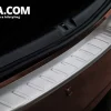 Lastskydd Rostfri Borstad Metall VW Touran 8.2010-