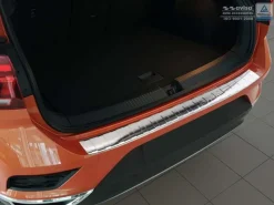 Lastskydd Rostfri Borstad Metall VW T-ROC 2017-><noscript><img width=