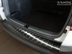 Lastskydd Rostfri Borstad Svart Metall Skoda Karoq Crossover 2017-2022