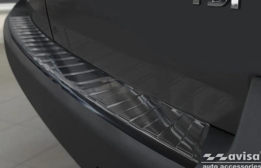 Lastskydd Rostfri Borstad Svart Metall VW Transporter T5/T6 Multivan T5/T6