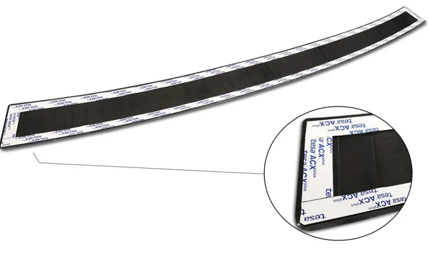 Lastskydd Rostfri Borstad Svart Metall VW Transporter T5/T6 Multivan T5/T6