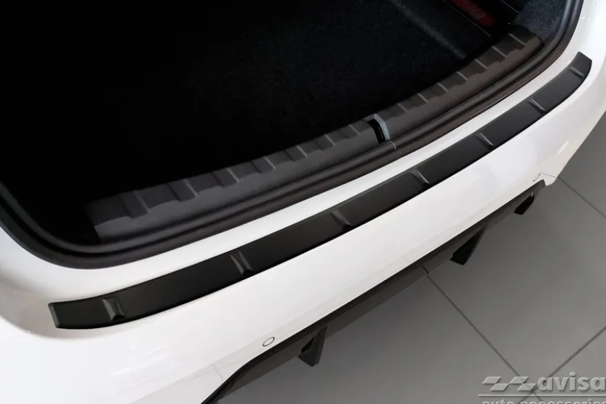 Lastskydd Rostfri Matt Svart Metall Bmw G20 M-paket 2018-2022