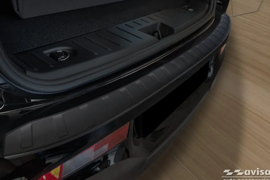 Lastskydd Rostfri Matt Svart Metall Bmw I3 I01 2017->